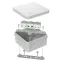 Коробка огнестойкая для о/п 40-0320-FR6.0-4-18-Р Е15-Е60 RAL9005 200х150х75 (5 шт/кор)