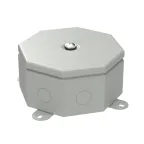                 Коробка металлическая Октагон серая 130х130х63 (9 шт/кор)
               
