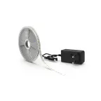 Лента светодиодная LED 5050/60-SMD 10 Вт/м 700 лм/м 3000К DC 12В IP20 10мм комплект лента и драйвер (блистер 5м) Basic Gauss