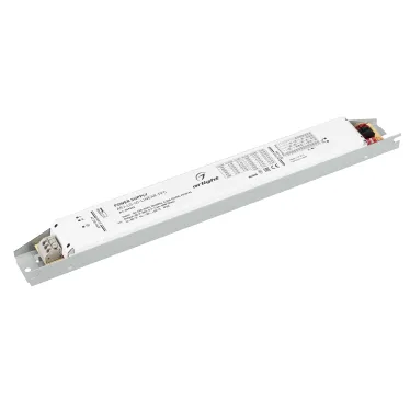Блок питания ARJ-LG-60-LINEAR-PFC (60W, 9-58V, 0.7-1.4A) (ARL, драйвер для светодиодов и светильников, IP20 металл, 5 лет)