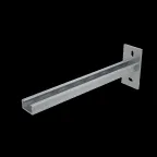                  Cтрат-консоль одиночная усиленная 41х21 L100 s:2,5 мм HD | KSSU21-100 HD | КМ-профиль
               