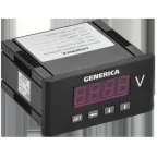                  Вольтметр цифровой щитовой однофазный 48х96мм LED GENERICA
               
