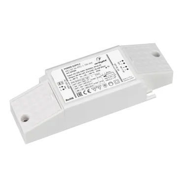 Блок питания ARJ-SP-34-PFC-1-10V-INS (34W, 500-800mA) (, IP20 Пластик, 5 лет)
