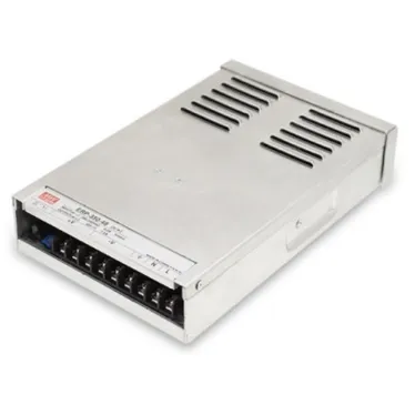 Драйвер 350Вт 24V для светодиодной ленты Meanwell ERP-350-24 IP20 221x130x48мм без активного охлаждения | ERP-350-24 | VARTON