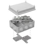                  Коробка огнестойкая для кабель-канала 40-0450-FR10.0-4 Е15-Е120 RAL9005 75х75х30 (87 шт/кор)
               