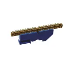                  Шина "N" нулевая 8х12мм 20/1 (20 групп/крепеж по центру) с изолятором на DIN-рейку (20 шт/уп)
               