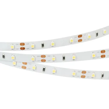 Светодиодная лента RT-A60-8mm 12V White6000 (2 W/m, IP20, 2835, 5m) (Arlight, П2) | 029752(2) | Arlight