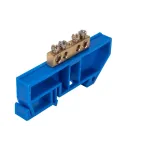                  Шина "N" нулевая 8х12мм 4/1 (4 группы/крепеж по центру) с изолятором на DIN-рейку (20 шт/уп)
               