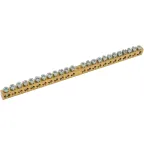                  Шина "N" нулевая 8х12мм 24/1 (24 группы/крепеж по центру) (10 шт/уп)
               