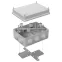 Коробка огнестойкая для кабель-канала 40-0450-FR1.5-4 Е15-Е120 RAL9005 75х75х30 (87 шт/кор)