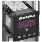                  Вольтметр цифровой щитовой однофазный DO RS-485 72х72мм LED GENERICA
               