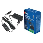 Блок питания для светодиодов с вилкой UET-VPA-012A20 12 Вт, 12В, IP20 | 06313 | Uniel