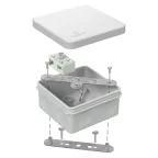 Коробка огнестойкая для о/п 40-0320-FR6.0-28 Е15-Е120 RAL9005 200х150х75 (5 шт/кор)