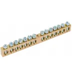                  Шина "N" нулевая 6х9мм 14/1 (14 групп/крепеж по центру) (10 шт/уп)
               