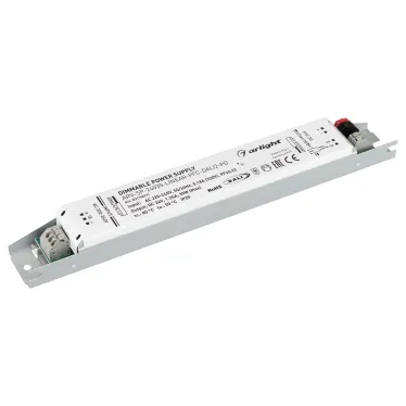 Блок питания ARV-SP-24030-LINEAR-PFC-DALI2-PD (24V, 1.25A, 30W) (ARL, для светодиодных лент, диммируемый, IP20 металл, 5 лет)