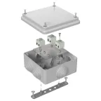 Коробка огнестойкая для о/п двухкомпонентная 60-0300-FR6.0-8 Е15-Е120 RAL9005 100х100х50 (14 шт/кор)