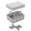 Коробка огнестойкая для кабель-канала 40-0450-FR6.0-4 Е15-Е120 RAL9005 75х75х30 (87 шт/кор)