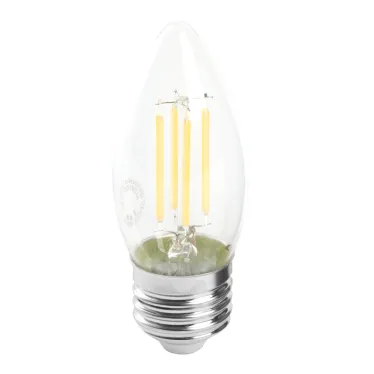 Лампа светодиодная LED 11вт Е27 дневной свеча FILAMENT