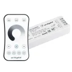                  Диммер SMART-DIM-SET-RING (12-24V, 1x8A, ПДУ 2.4G) (, IP20 Пластик, 5 лет)
               