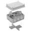 Коробка огнестойкая для кабель-канала 40-0450-FR1.5-6 Е15-Е120 RAL9005 75х75х30 (87 шт/кор)