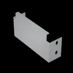                  Заглушка лотка 100х500 мм "ПЛЮС" INOX304 | ZUplus100-500 INOX304 | КМ - профиль
               