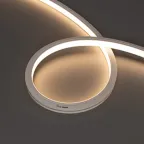 Лента светодиодная герметичная MOONLIGHT-TOP-X320-13x12mm 24V Warm3000 (5 W/m, IP67, sauna, 15m, wire x2) (ARL, Вывод вниз, 3 года)