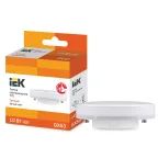                  Лампа светодиодная T75 таблетка 10Вт 230В 3000К GX53 IEK
               