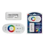Контроллер для RGB LED источников света 12/24B с пультом ДУ ULC-G10-RGB WHITE 2,4ГГц белый. | 11104 | Uniel
