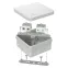 Коробка огнестойкая для о/п 40-0320-FR10.0-16 Е15-Е120 RAL9005 200х150х75 (5 шт/кор)