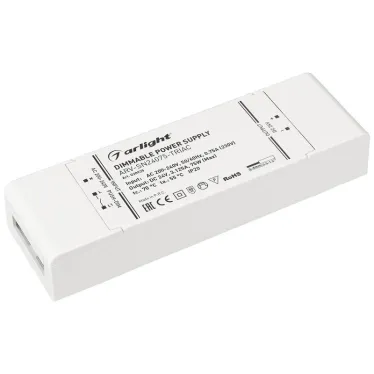 Блок питания ARV-SN24075-TRIAC (24V, 3.125A, 75W) (Arlight, IP20 Пластик, 3 года) | 030935 | Arlight