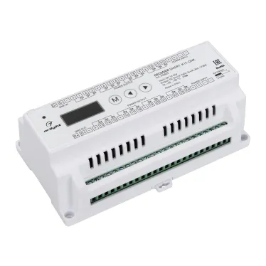 Декодер SMART-K17-DMX (12-24V, 24x3A) (ARL, IP20 Пластик, 5 лет)