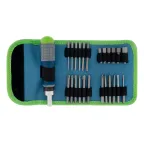                  Отвертка-реверс + биты, 26 пред., PH + SL + PZ + Torx + Hex, CrV, 3к рукоятка
               