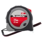 Рулетка Continuous fixation, 7,5 м х 25 мм, двухкомпонентный корпус, плавная фиксация