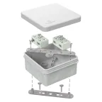 Коробка огнестойкая для о/п 40-0320-FR6.0-4-12-Р Е15-Е60 RAL9005 200х150х75 (5 шт/кор)