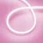 Лента герметичная AURORA-PS-A120-12x6мм 24V Pink (10 W/m, IP65, 2835, 5м) (Силикон)