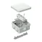 Коробка огнестойкая для о/п двухкомпонентная 60-0300-FR6.0-4 Е15-Е120 RAL7035 100х100х50 (14 шт/кор)