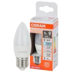                  Лампа светодиодная LED Star Свеча 5Вт (замена 40Вт), 470Лм, 6500К, цоколь E27 OSRAM
               