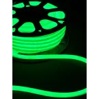 Гибкий неон круглый SMD2835-120 LED/м-220 В-6,5 Вт/м-IP67-зелёный (25м) | SQ0331-1523 | TDM