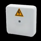 Коробка распределительная огнестойкая КРОПС-П0, IP41, 75х75х20 мм, сечением до 4 мм2, 3 клеммы | FRJB-KM-P0-4-03-КРОПС-IP41 | КМ-профиль