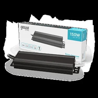 Блок питания Basic 12V 150W IP67 1/15 | BT524 | Gauss