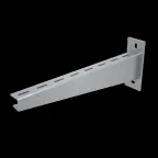                  Консоль сварная усиленная тяжелая 400 мм INOX304 | KSUT400 INOX304 | КМ - профиль
               