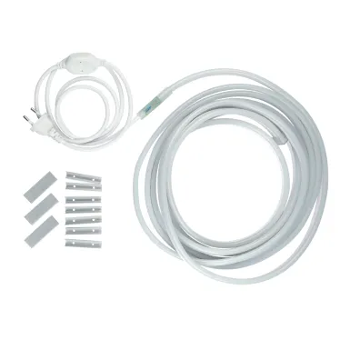 Комплект светодиодной ленты 5 м. IP67. ULS-N21 5м/6500K/1.5м IP67 RRP40C00 Дневной (6500K). Cетевой шнур 1,5 м.