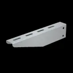                  Консоль без опоры 500 мм INOX304 | KBO500 INOX304 | КМ - профиль
               