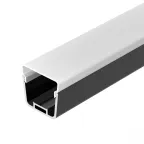Профиль с экраном LINE-D-3734-2000 TETRA BLACK+OPAL (ARL, Алюминий)