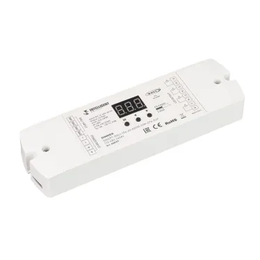 Диммер SMART-DALI-104-62-ADDR-DIM-DT6-SUF (12-48V, 4x5A) (IARL, IP20 Пластик, 5 лет)