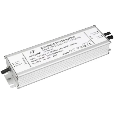 Блок питания ARPV-UH24320A-PFC-DALI-PH (24V, 13.3A, 320W) | 025654(1) | Arlight