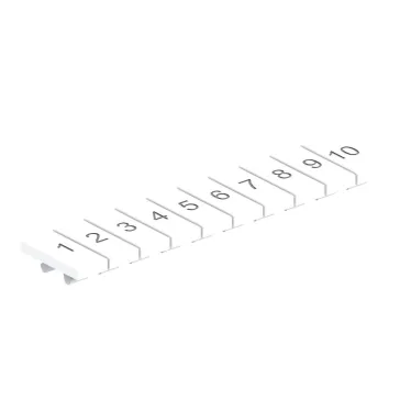 Маркировка для клемм Ш-8 мм "1-10" (40 шт) OptiClip MC8/H/1-10