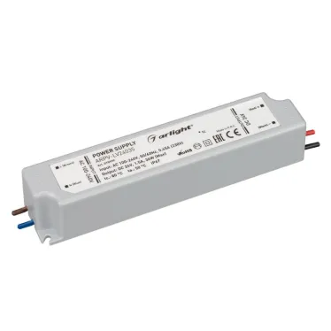 Блок питания ARPV-LV24035 (24V, 1.5A, 36W) | 010999 | Arlight