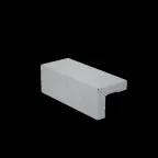Переходник по высоте 50-100х200 мм "ПЛЮС" INOX304 | PDHplus50-100-200 INOX304 | КМ - профиль