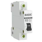                  Выключатель нагрузки 1P 63А ВН-29 Basic
               